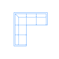 Furniture Sectional Sofas Goodland Small Sectional Sketch Svg Vector, Free Vectors File